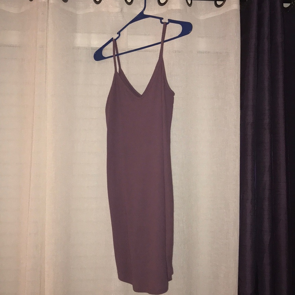 Pale Plum Bodycon Dress